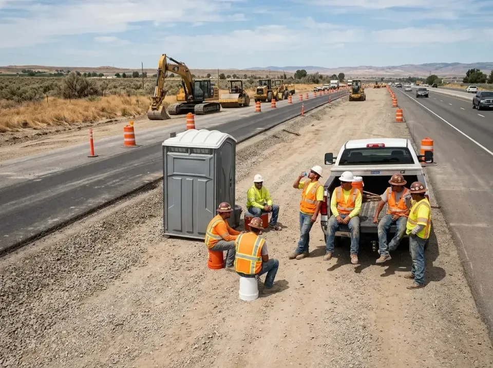 highway-road-construction-crew-007 — frequently asked questions, Porta Potty and Restroom Rentals in Kotzebue, AK